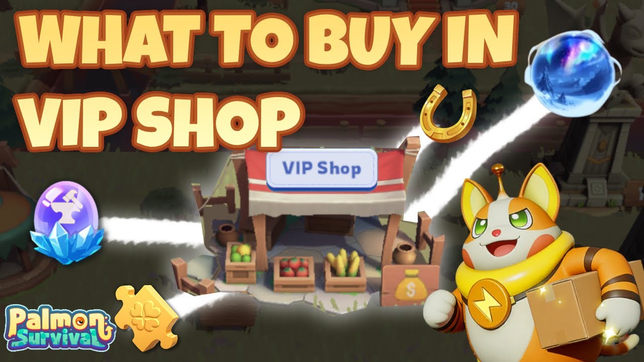 What to buy in VIP SHOP Guide - Palmon Survival