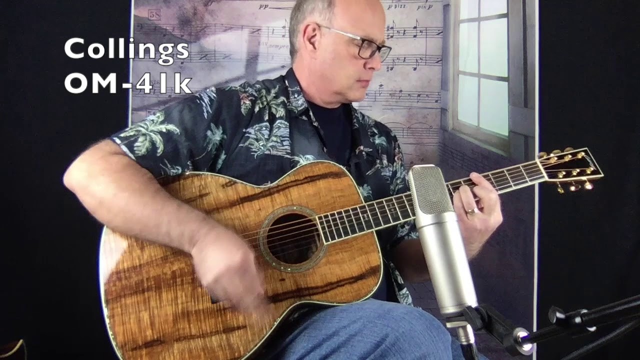Krazy Killer Koa Komparison x3 - Taylor K26ce, K28ce, Collings OM-41k (Acoustic Guitars)