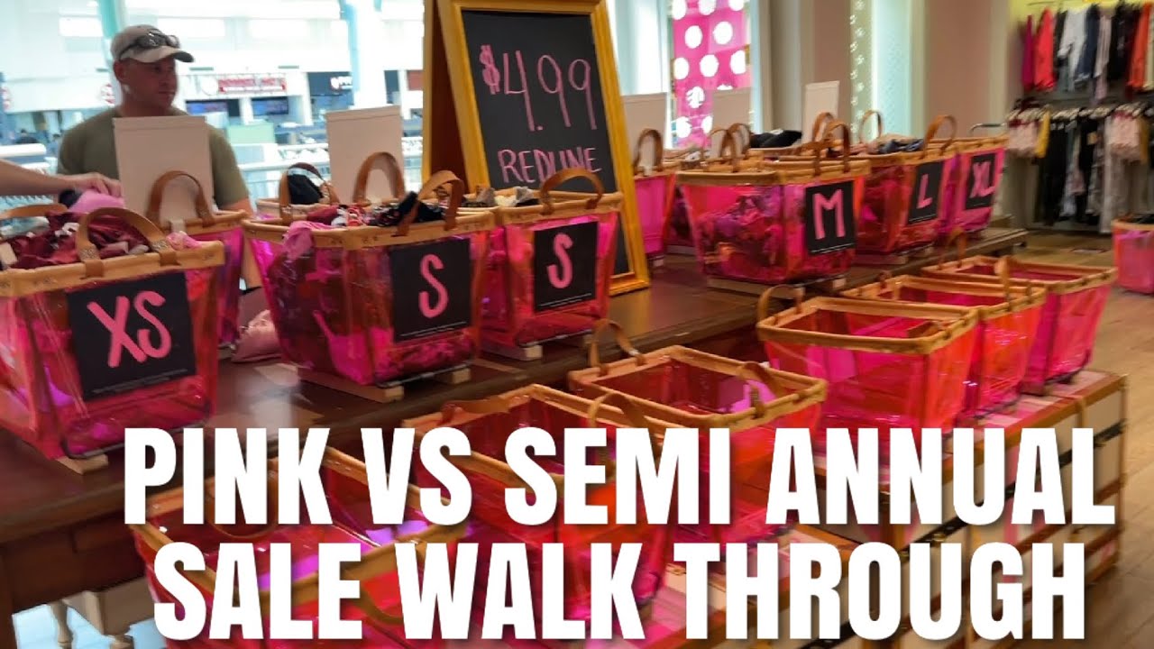 VICTORIA&rsquo;S SECRET PINK SUMMER 2021 SAS IS the SALE Any Good ? Come with US  /WALK THROUGH