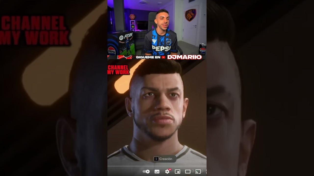 LA MEJOR CARA DE DJMARIIO EN EA FC 25 👀 #djmariio #fc25