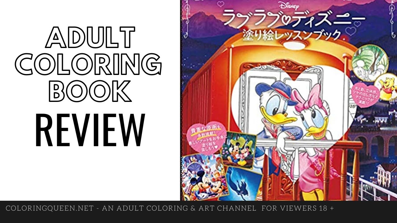 Love, Love Disney Coloring Book Review