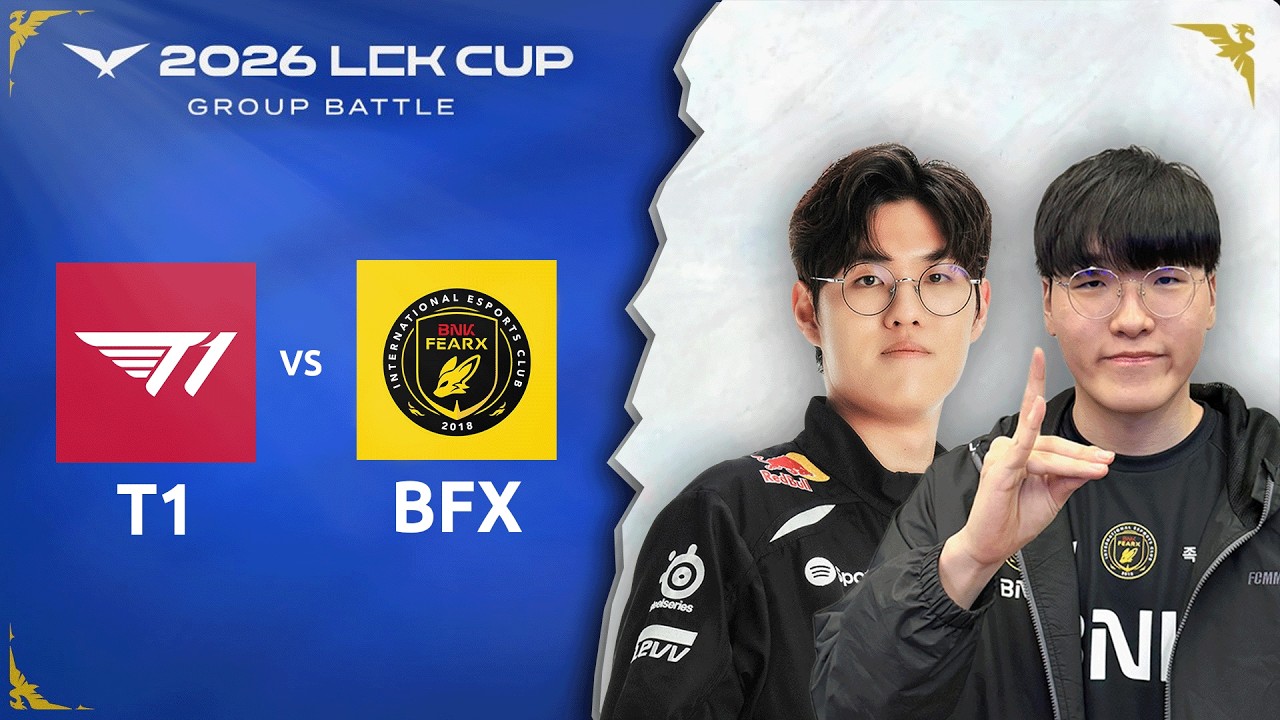 Was für eine Überraschung! | BO5 GAME 1 - T1 vs BFX | LCK 2026 Split 1 Playoffs