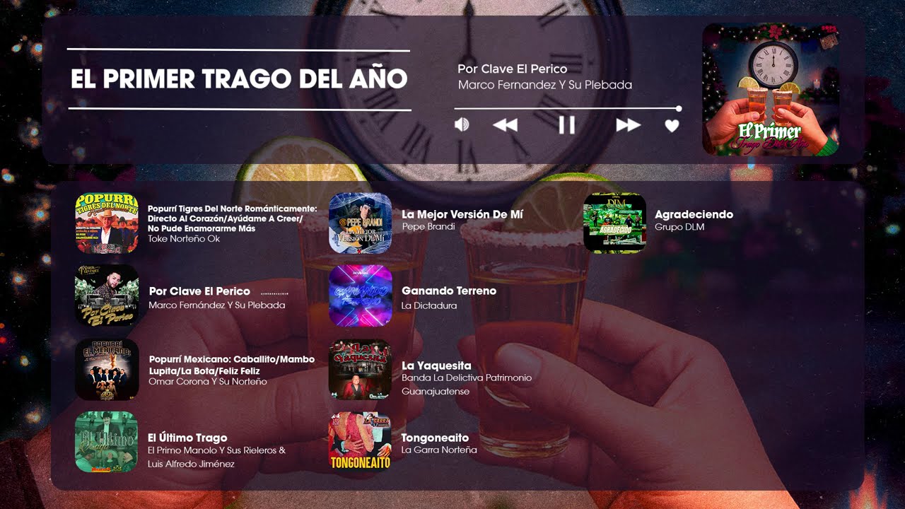 La Garra Norteña - El Primer Trago Del Año (Disco Completo)