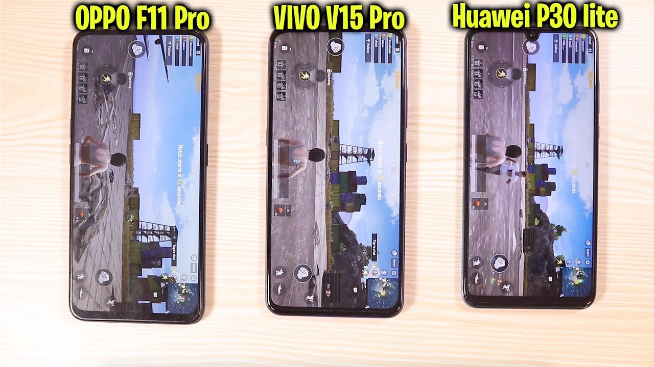 OPPO F11 Pro Vs Vivo V15 Pro Vs Huawei P30 lite Ultimate Comparison