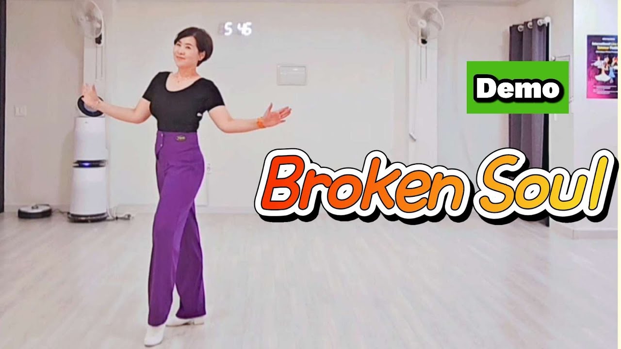 ✨Broken Soul linedance#Improver level#강릉라인댄스#최윤선라인댄스