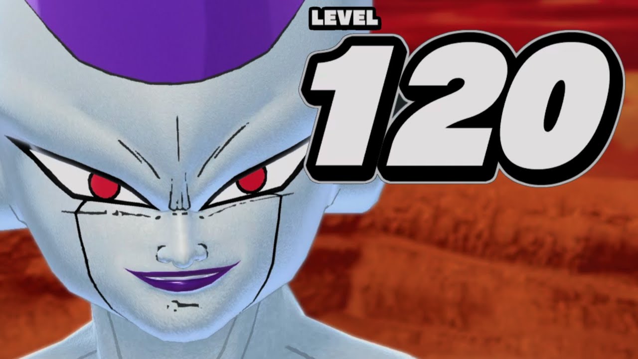 Reaching Level 120 for Frieza Dragon Ball: The Breakers