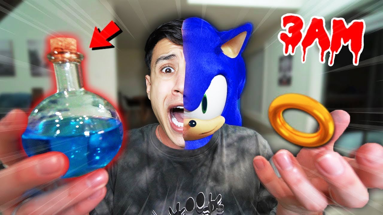تجربة اغرب المشروبات في العالم | تحولنا إلى سونيك 😱🔥!!