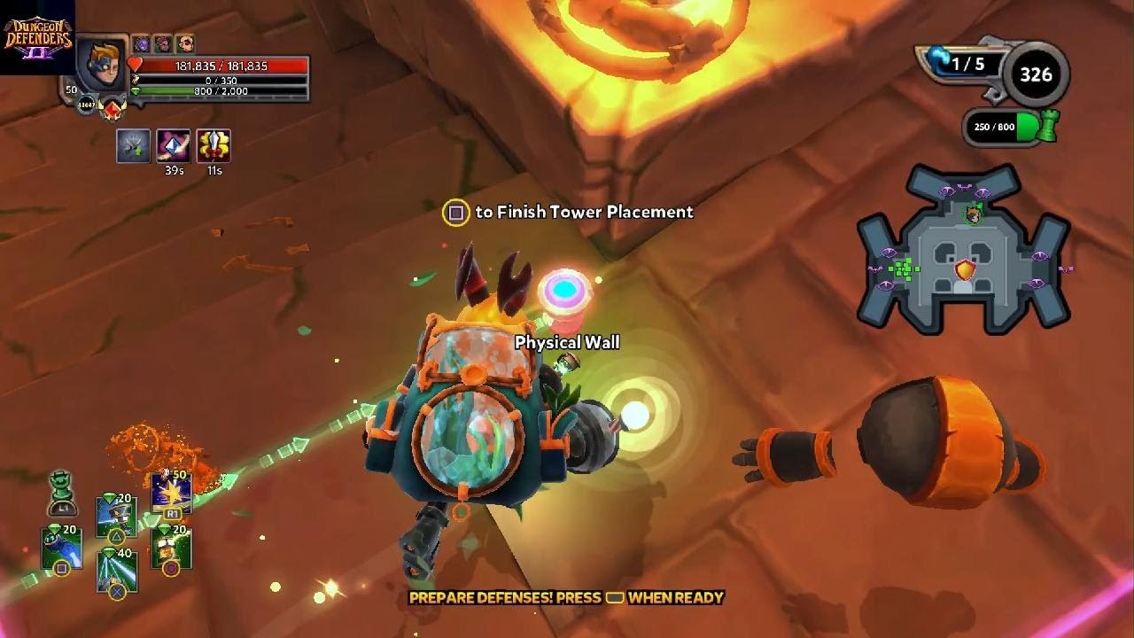 Walls nerfed build obsolete Dungeon Defenders 2