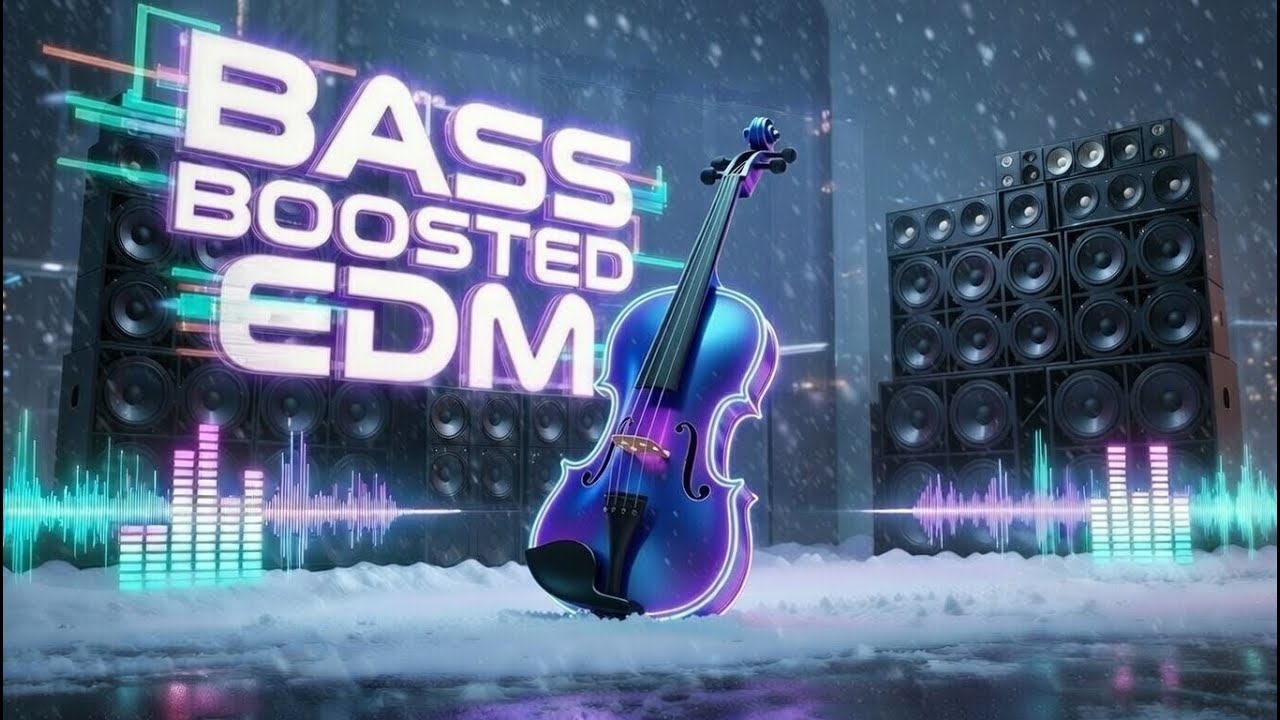 Energetic Vibe - Violin Drum and Bass, BASS BOOSTED EDM