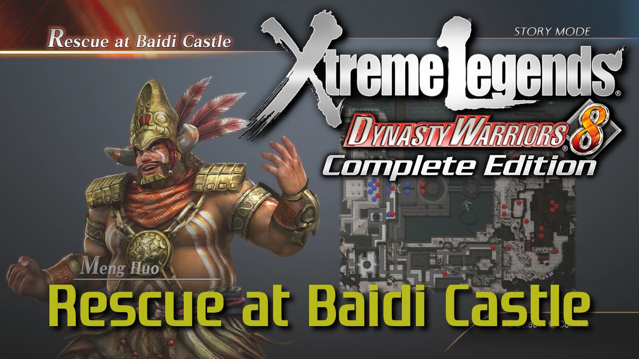 Dynasty Warriors 8 Xtreme Legends | Rescue at Baidi Castle (Other Story Mode Ep.8)