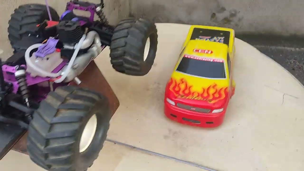 voiture thermique cen fun factor mt 2 réparer démarrage 😃