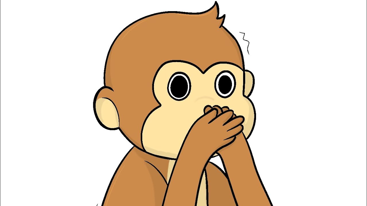 Speak No Evil Monkey | 30 Minute Art