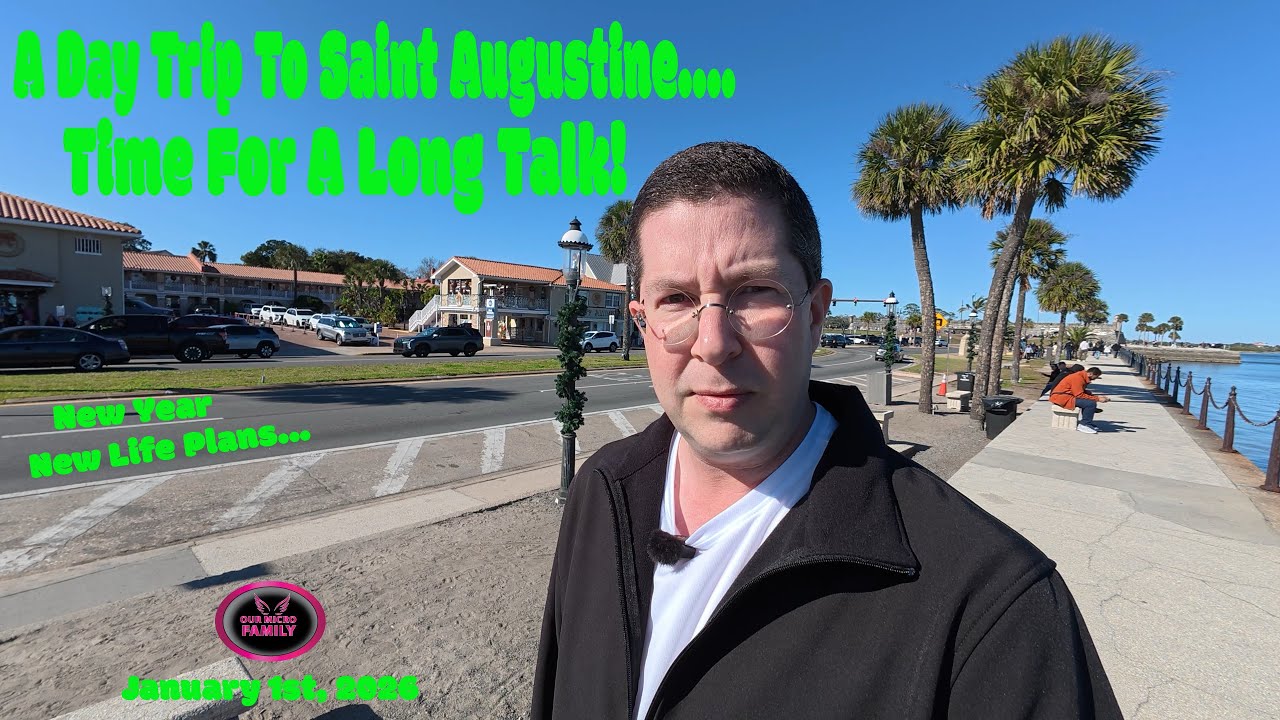 Talking About New Year With New Path In Life At Saint Augustine Florida | January 1st 2025