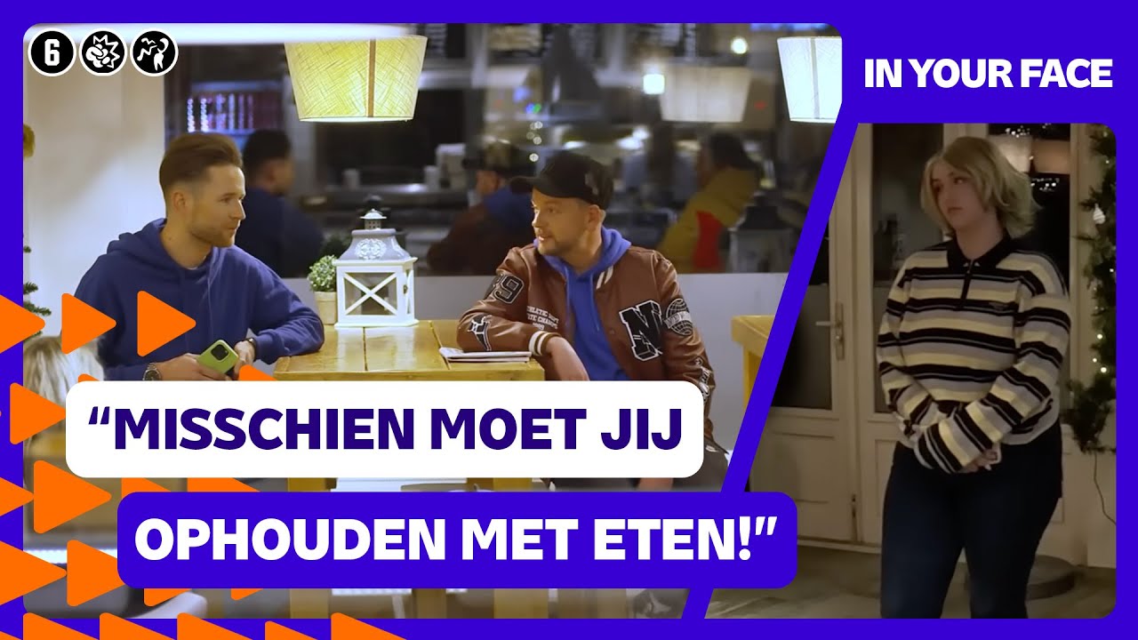 Man wil knokken door FATSHAMING in SNACKBAR | In Your Face #8 | NPO 3