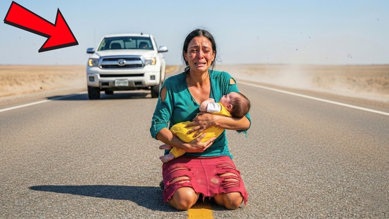 Madre Soltera Fue Expulsada Con Su Niño En Brazos… ¡Pero Nadie Esperaba Quién La Salvó!
