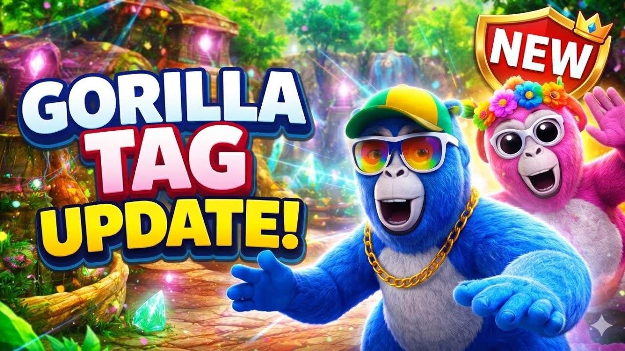New update in gorilla tag 🐵￼