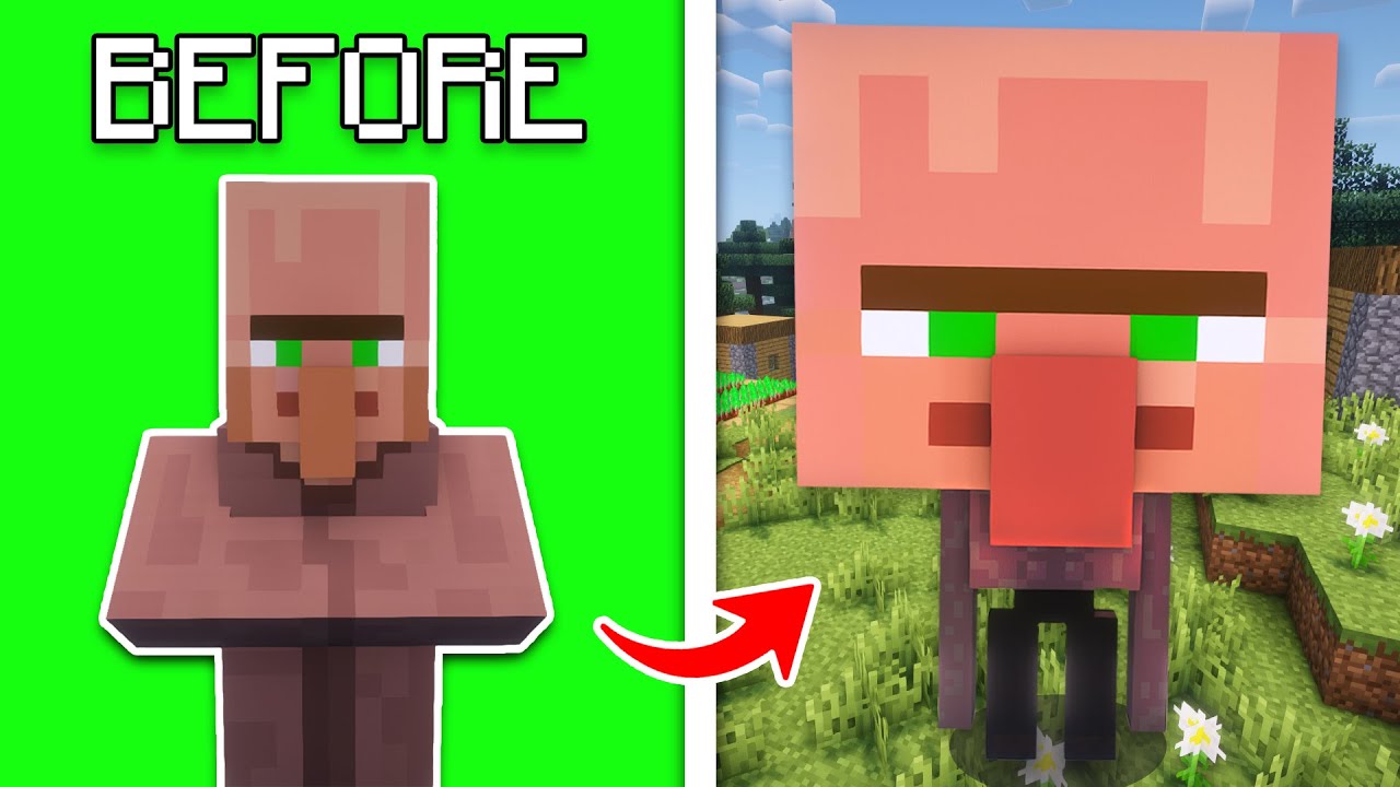 Я улучшил мобов Minecraft...