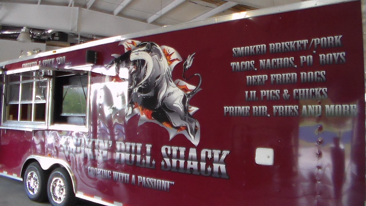 M&R Specialty- Southern Pride BBQ Trailer - Smokin Bull Shack