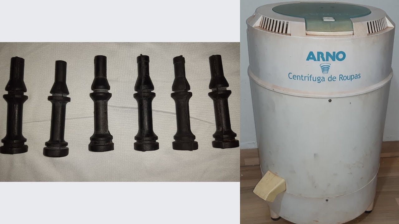 veja como trocar a borrachinha ou coxim da centrifuga arno