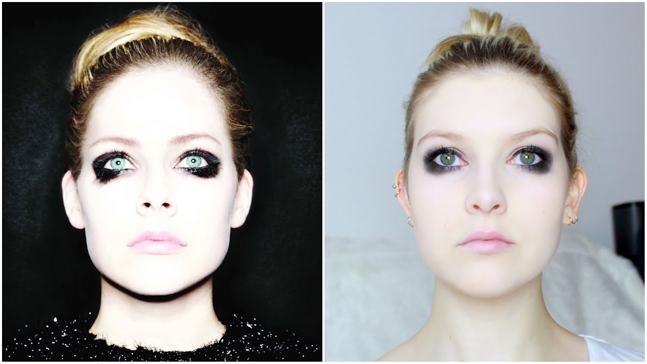 Avril Lavigne Album Cover Make Up Tutorial