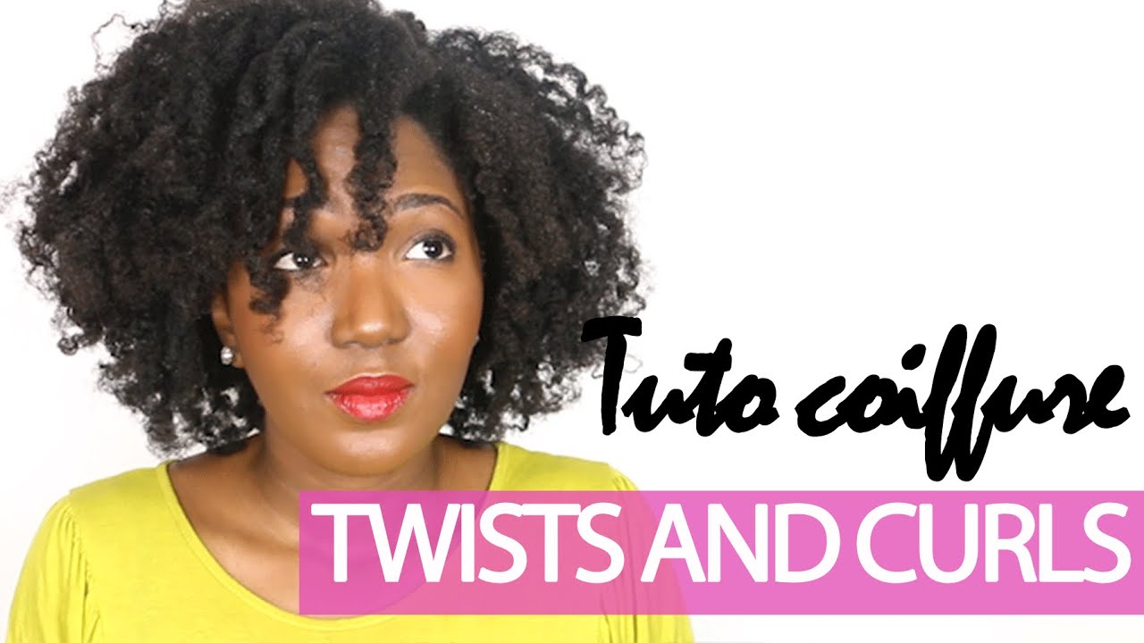 Twists and Curls (et comment créer du volume) |  Coiffure sur cheveux crépus