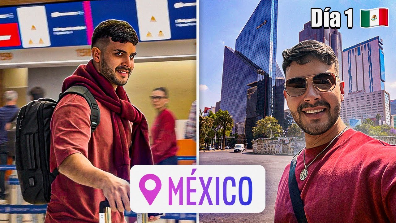 MI PRIMER DÍA EN MÉXICO 🇲🇽