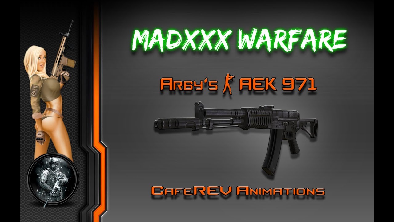 [CS:1.6] AEK-971 On CafeREV's Animations