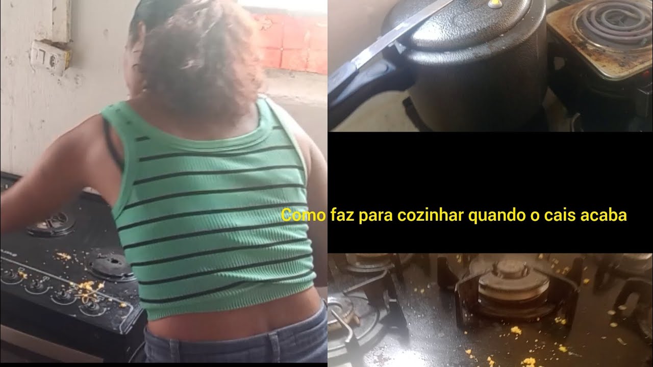 Como faz para cozinhar quando o gás acaba 🤗🌹🙏