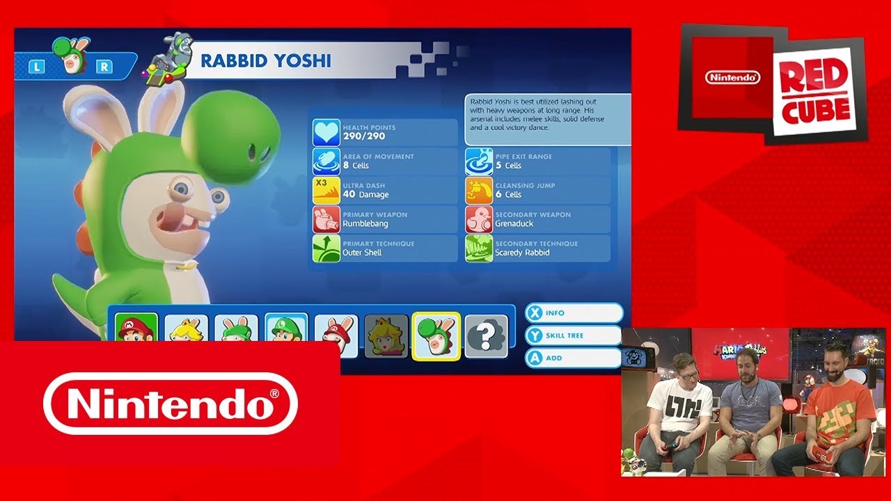 Mario + Rabbids&reg; Kingdom Battle gameplay - gamescom 2017 (Nintendo Switch)