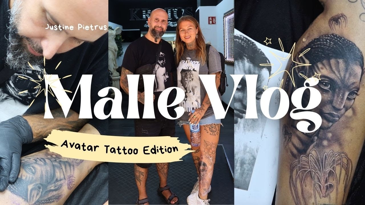 ICH BEKOMME EIN AVATAR TATTOO 😍 LETZTER TAG AUF MALLORCA BEVOR DIE REISE BEGINN ✈️ Vlog #104