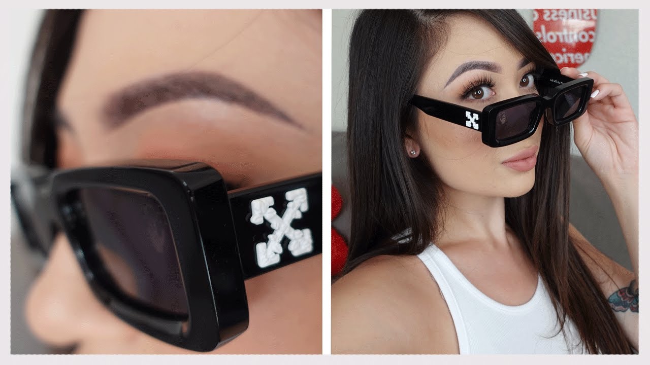 OFF-WHITE SUNGLASSES UNBOXING + REVIEW | SQUARED SUNGLASSES SS2020