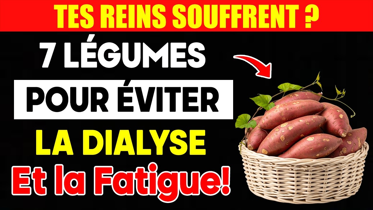 7 Racines Miracles pour Nettoyer vos Reins & Baisser la Créatinine!