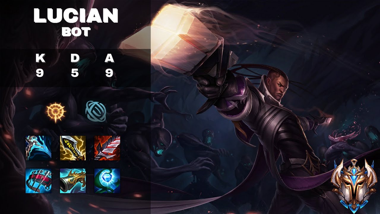 Bot Lucian vs Anivia | LANE GAP 🔥 - Challenger League of Legends Replay