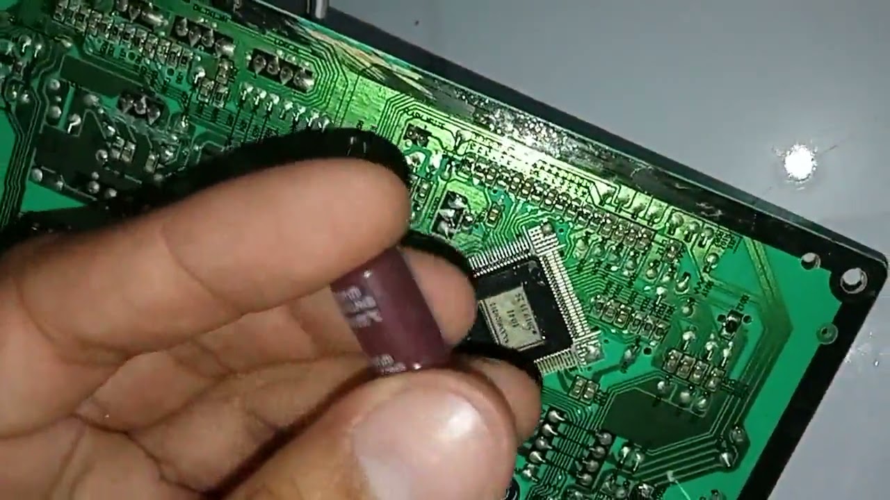 Reparación de tarjeta de aire acondicionado LG inverter no enciende