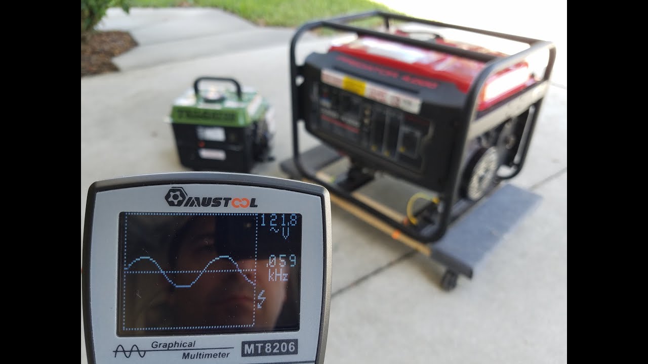 Harbor Freight Generators: Testing Wafeforms With A Cheap Oscilloscope