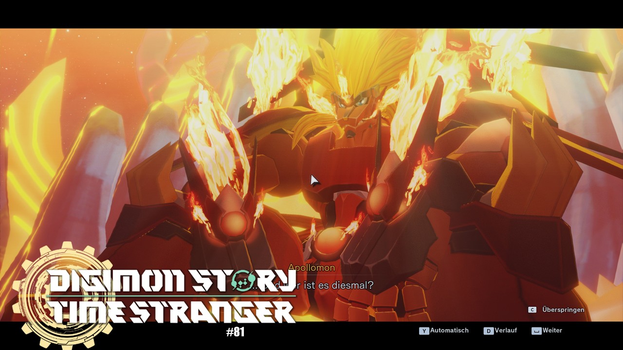 Hüter des Feuers Apollomon - Digimon Story Time Stranger #81