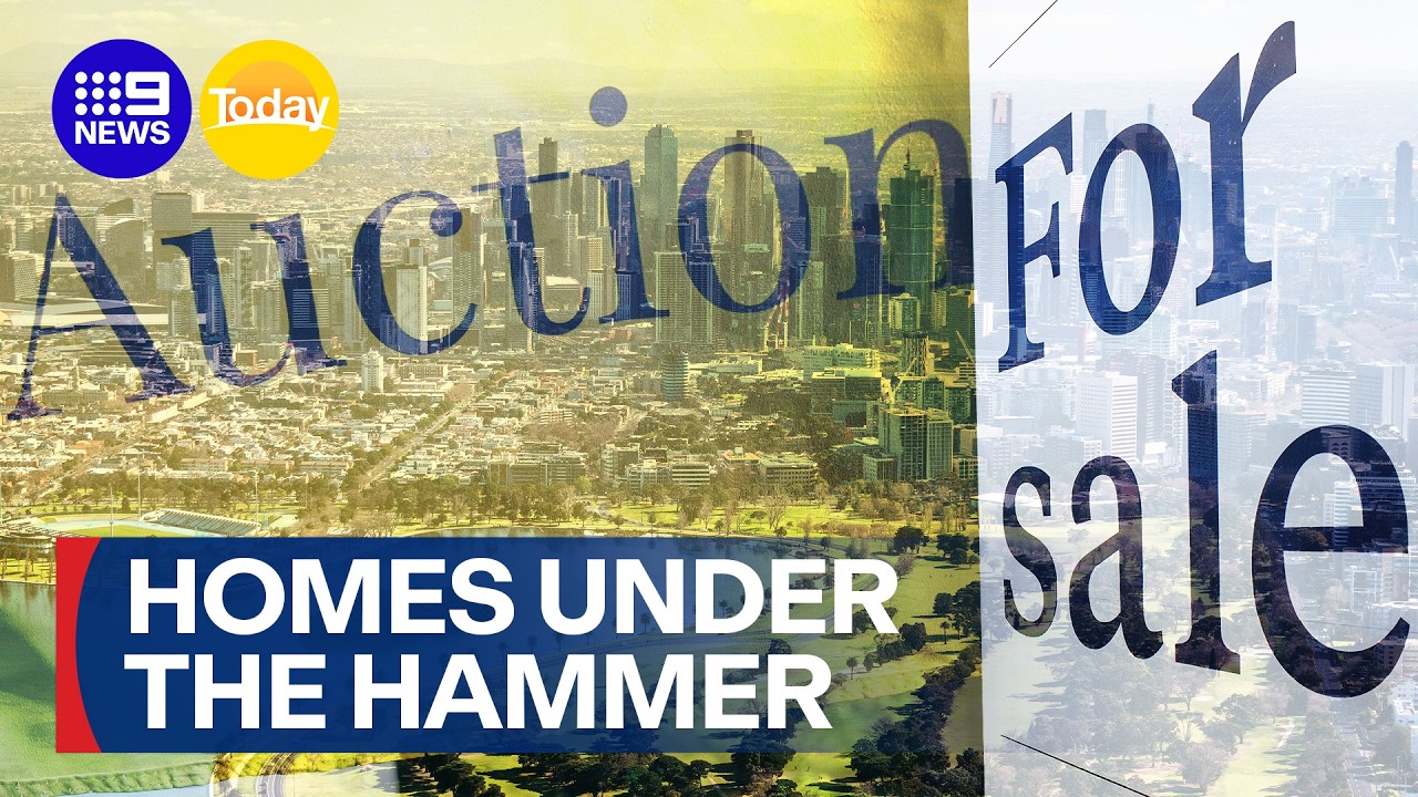 Thousands of homes set to go under the hammer in Melbourne | 9 News Australia