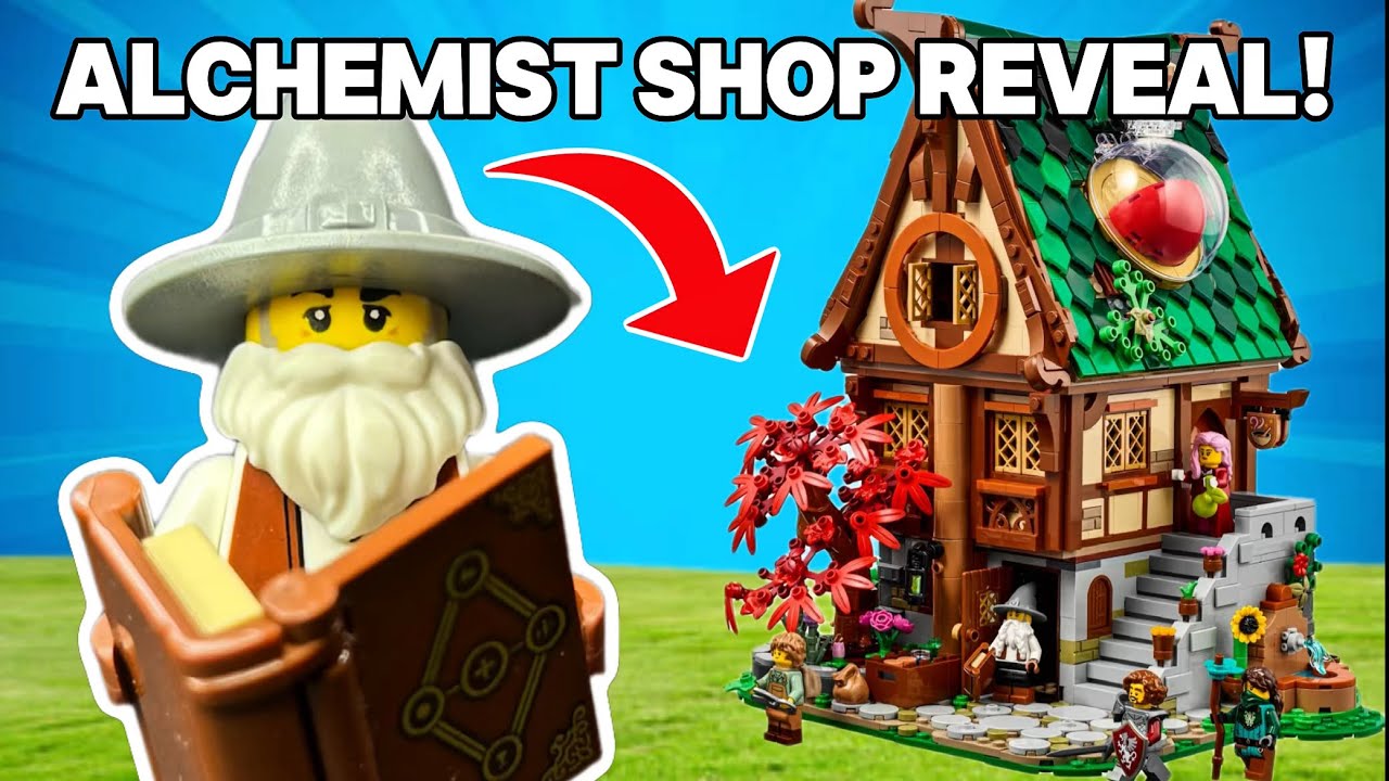 Магазин алхимика LEGO | Полный разбор набора!