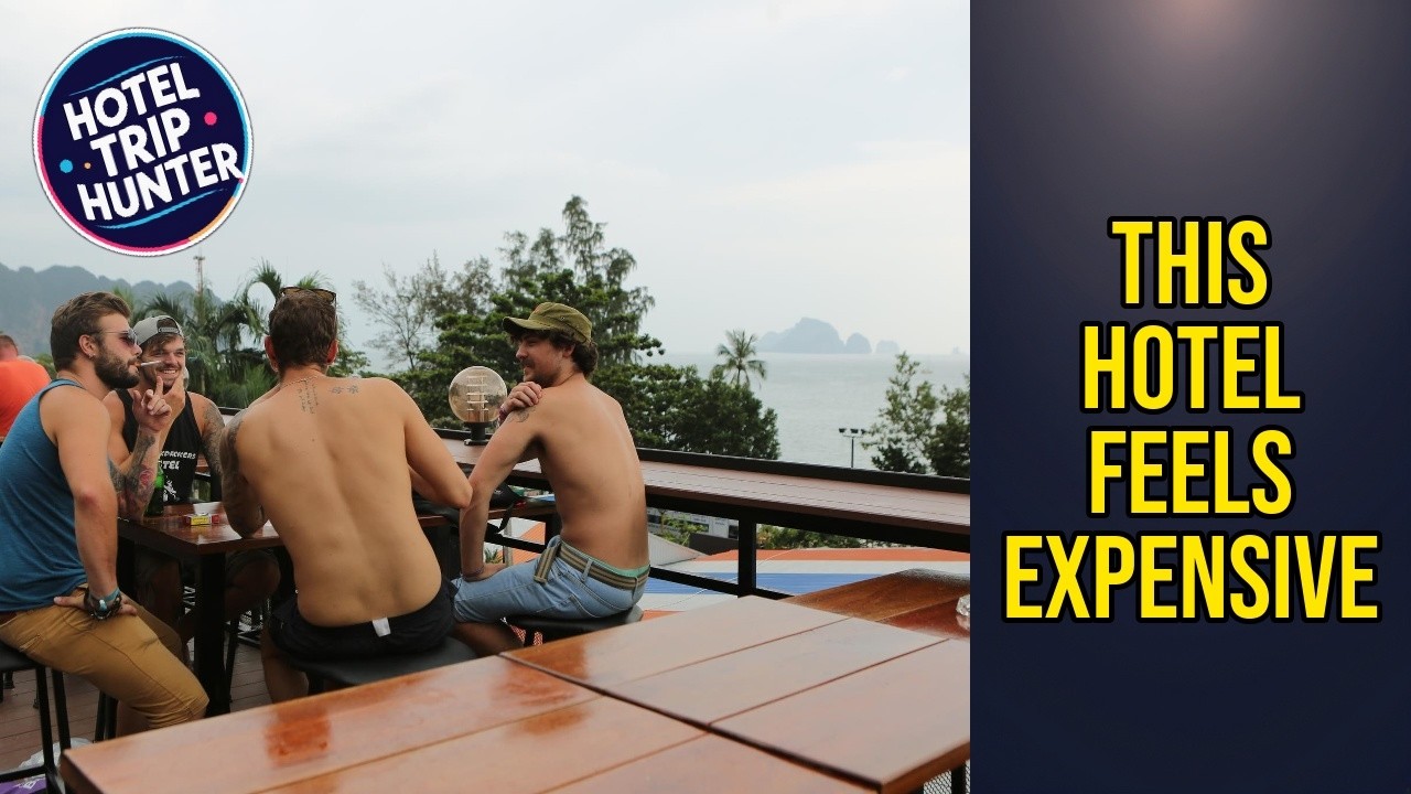 Balcony Party Hostel Ao Nang Beachfront Adult Only - This Hotel Feels Expensive | Krabi, Thailand⭐