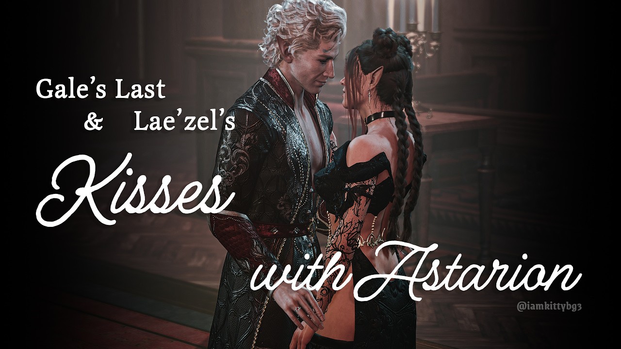 Using Gale's Last and Lae'zel's Kisses With Astarion | Baldur's Gate 3