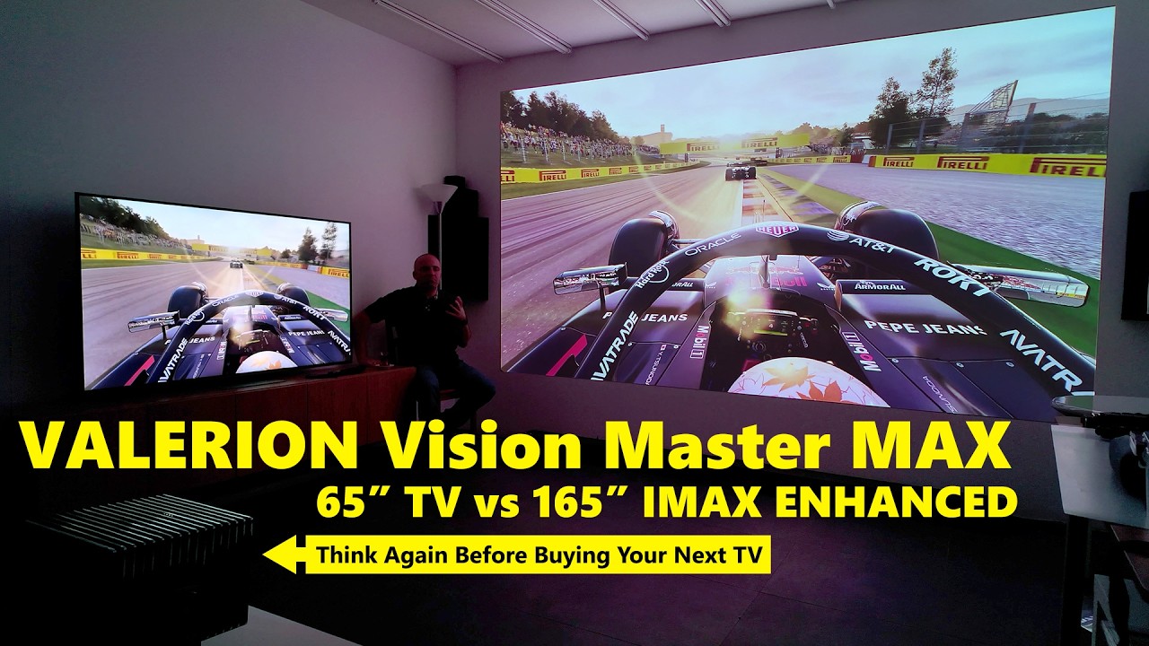 Сравнение игровых телевизоров Valerion Vision Master MAX и 4K