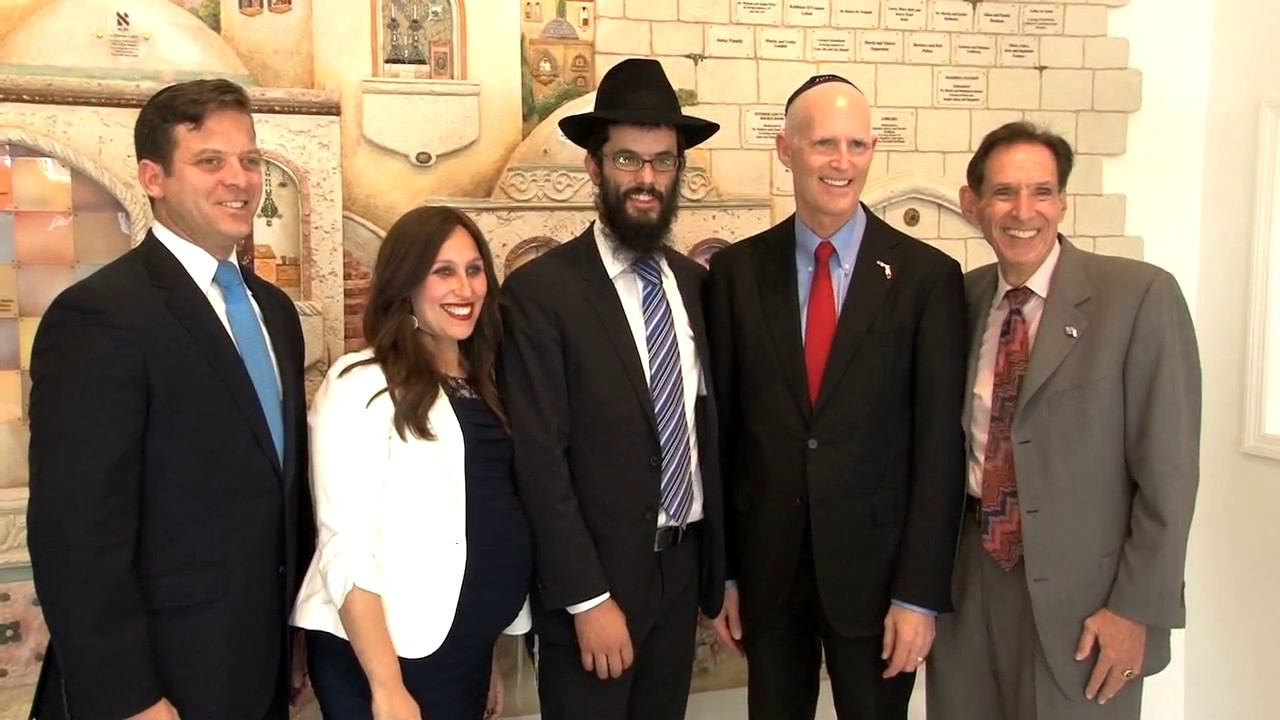 Chabad of PBG with Governor Rick Scott Chanukah