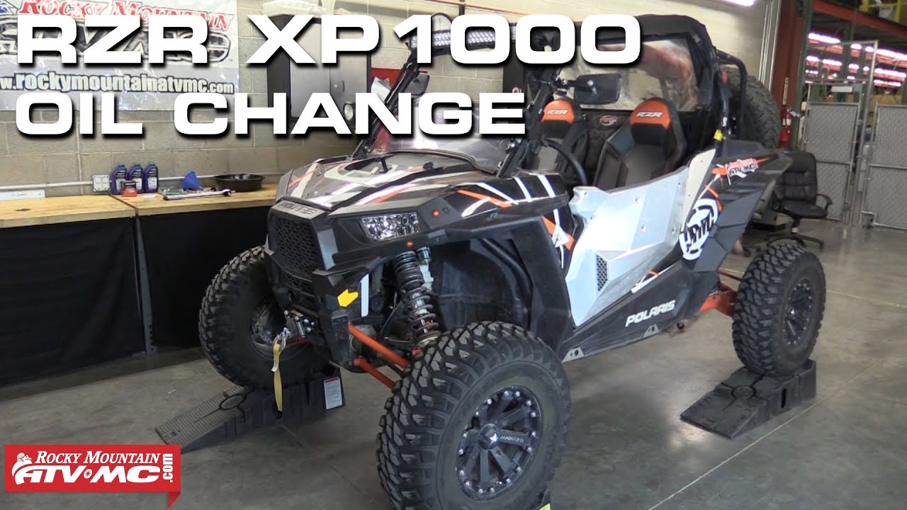 Замена масла Polaris RZR XP 1000