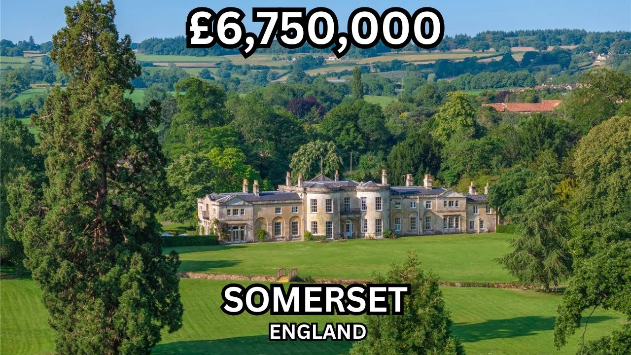 £6,750,000 Somerset Equestrian Mansion Estate | England Real Estate