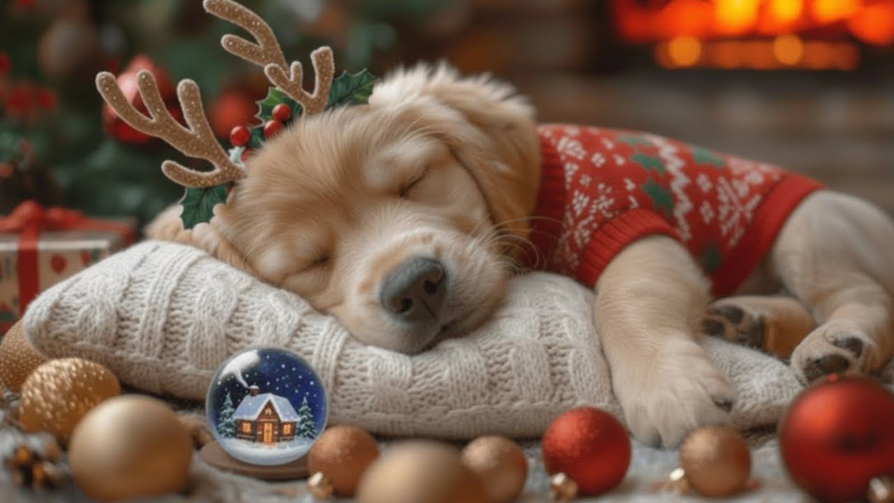 24 Hours of Relaxing Music🐶Deep Sleep Puppy Calm Music🐶🎵Dog Separation Anxiety Music #dogmusic