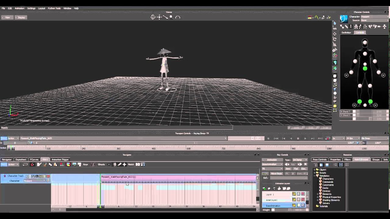 Story Mode in MotionBuilder