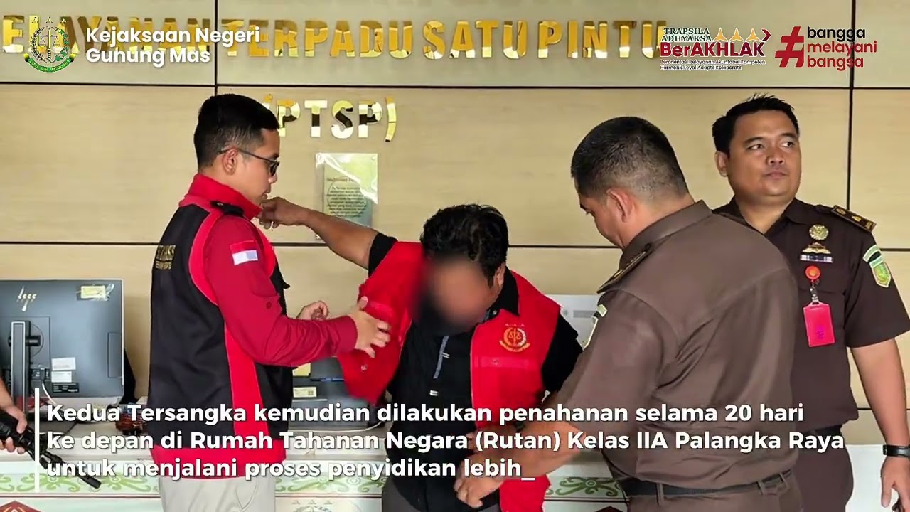 Penetapan dua orang Tersangka dalam perkara dugaan Tindak Pidana Korupsi