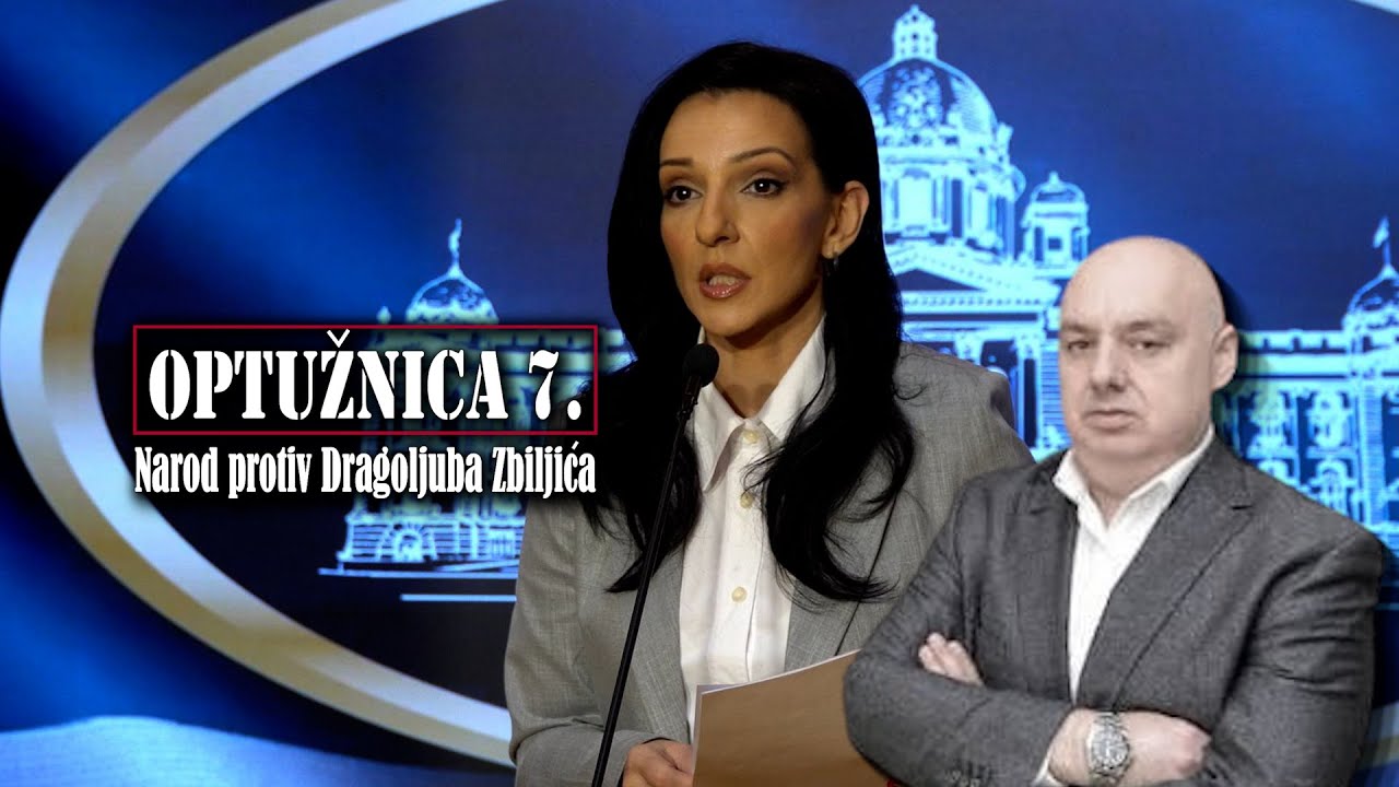 Optužnica 7 - Dragoljub Zbiljić - od prevaranta do 