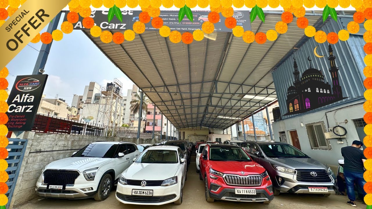 used Cars in Bangalore🚗 | 0️⃣% Down Payment+ramzan☪️and ugadi 🎉Offers at Alfa Carz! 🔥