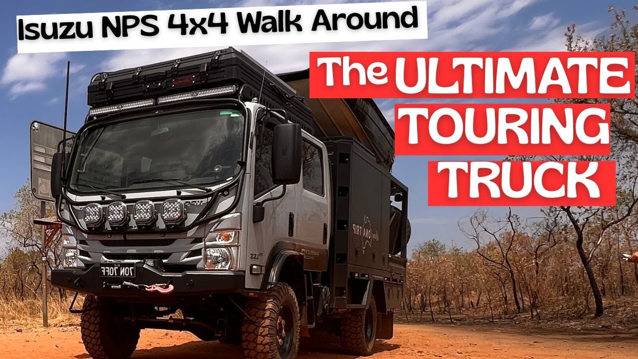 Идеальный туристический грузовик: прогулка по Isuzu NPS 4x4